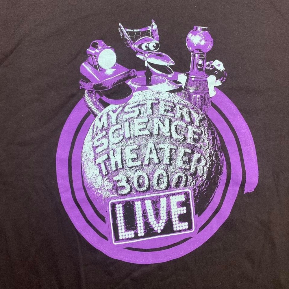 Mystery‎ Science Theater 3000 Live comedy promo shirt